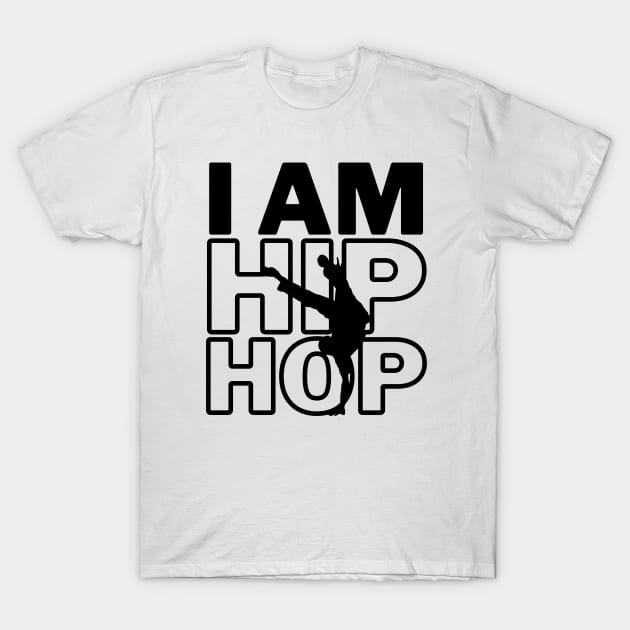 I Love Hip Hop T-Shirt by François Belchior